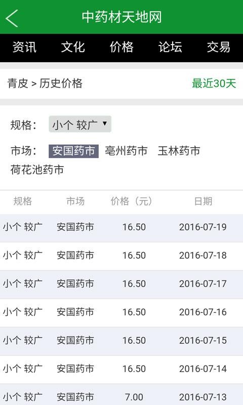 中药材天地网截图4
