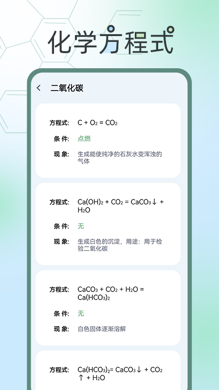 化学方程式大全截图2