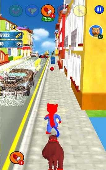 超级英雄猫酷跑截图4