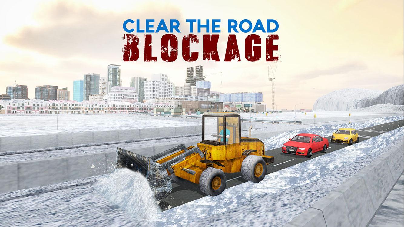 犁型铲雪卡车3d截图2